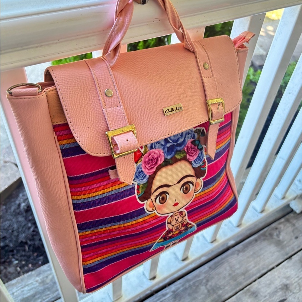 Frida Kahlo-themed backpack - Picture 2 of 12
